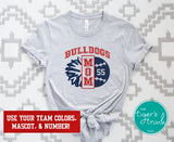 Cheerleading Shirt | Baseball Shirt | Softball Shirt | Cheer and Baseball Mom | Cheer and Softball Mom | Short-Sleeve Shirt