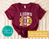 Cheerleading Shirt | Baseball Shirt | Softball Shirt | Cheer and Baseball Mom | Cheer and Softball Mom | Short-Sleeve Shirt