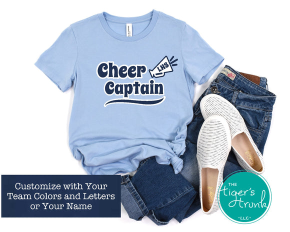 Cheerleading Shirt | Cheer Captain | Short-Sleeve Shirt