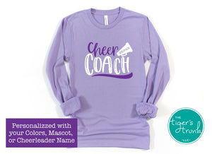 Cheerleading Shirt | Cheer Coach | Long-Sleeve Shirt