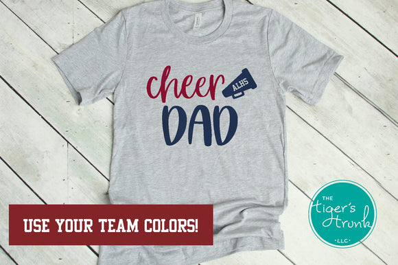 Cheerleading Shirt | Cheer Dad | Short-Sleeve Shirt