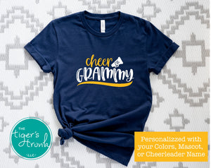 Cheerleading Shirt | Cheer Grammy | Short-Sleeve Shirt