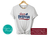 Cheerleading Shirt | Cheer Mamaw | Short-Sleeve Shirt