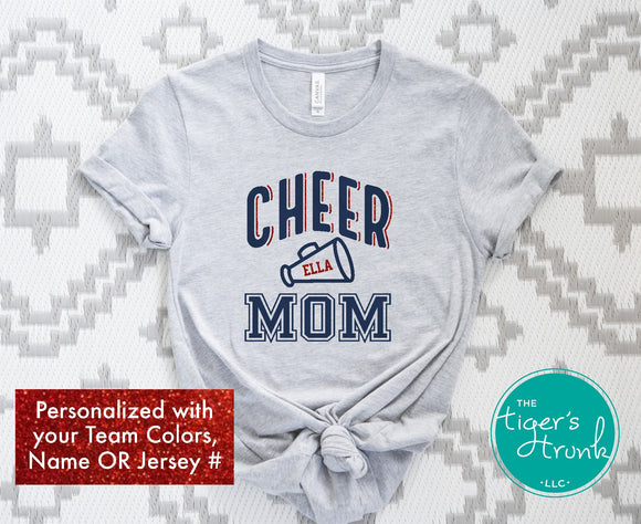 Cheerleading Shirt | Cheer Mom | Short-Sleeve Shirt