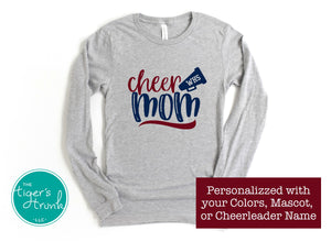 Cheerleading Shirt | Cheer Mom | Long-Sleeve Shirt