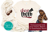 Cheerleading Shirt | Cheer Mom | Short-Sleeve Shirt