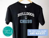Chess Team Shirt | Mascot Shirt | Chess Team | Short-Sleeve Shirt