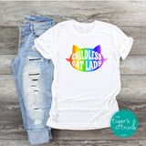 Vote Blue | Women's Rights Shirt | Childless Cat Lady | Short-Sleeve Shirt