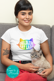 Vote Blue | Women's Rights Shirt | Childless Cat Lady | Short-Sleeve Shirt