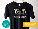 Archery Shirt | Mascot Shirt | Dad of a Senior | Class of 2024 | Short-Sleeve Shirt