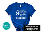 Cheerleading Shirt | Mascot Shirt | Cheer Mom of a Senior | Class of 2024 | Short-Sleeve Shirt