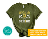 Lacrosse Shirt | Mom of a Senior | Class of 2024 | Short-Sleeve Shirt
