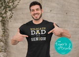 Volleyball Shirt | Mascot Shirt | Dad of a Senior | Class of 2024 | Short-Sleeve Shirt