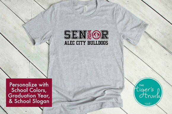 Senior Shirt | Class of 2024 | Senior Wrestling | Short-Sleeve Shirt