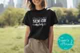 Cheer Shirt | Cheerleader Senior Mom | Class of 2024 | Short-Sleeve Shirt