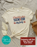 Cheer Shirt | Cheerleader Senior Mom | Class of 2024 | Short-Sleeve Shirt