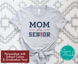 Senior Shirt | Class of 2025 | Mom of a Senior | Short-Sleeve Shirt