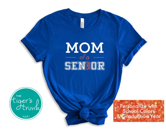 Senior Shirt | Class of 2025 | Mom of a Senior | Short-Sleeve Shirt
