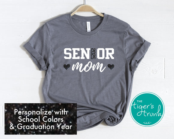 Senior Shirt | Senior Mom | Class of 2025 | Short-Sleeve Shirt