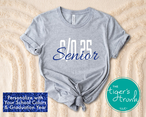 Senior Shirt | Class of 2025 Senior | Short-Sleeve Shirt
