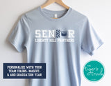 Band Shirt | Senior Shirt | Class of 2025 | Senior Drumline | Snare Drum | Short-Sleeve Shirt