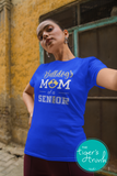 Band Shirt | Color Guard Shirt | Mascot Shirt | Color Guard Mom of a Senior | Class of 2024 | Short-Sleeve Shirt