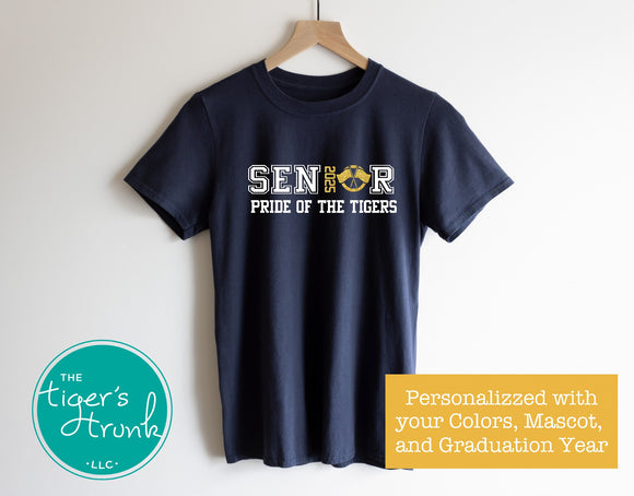 Band Shirt | Color Guard Shirt | Flag Line Shirt | Senior Shirt | Class of 2025 | Senior Color Guard Member | Short-Sleeve Shirt