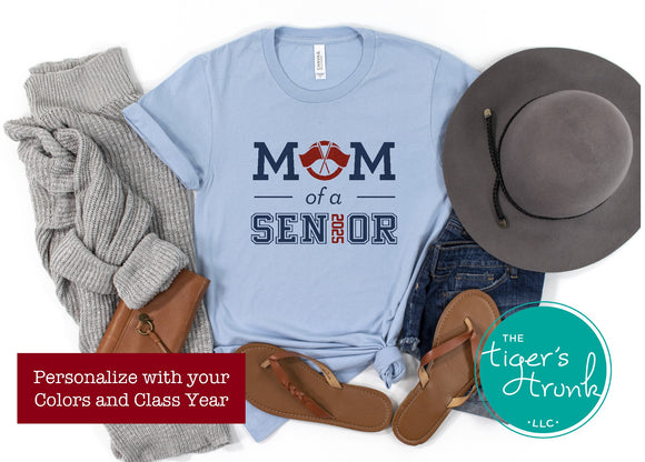 Band Shirt | Color Guard Shirt | Color Guard Mom of a Senior | Class of 2025 | Short-Sleeve Shirt