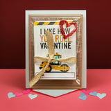 Valentines Day Cards | Construction Cards | Printed Cards