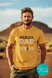 Senior Shirt | Mascot Shirt | Class of 2025 | Dad of a Senior | Short-Sleeve Shirt