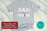 Senior Shirt | Class of 2025 | Dad of a Senior | Short-Sleeve Shirt