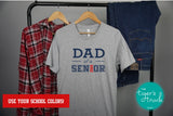 Senior Shirt | Class of 2024 | Dad of a Senior | Short-Sleeve Shirt