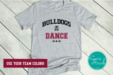 Dance Shirt | Mascot Shirt | Dance Dad | Short-Sleeve Shirt