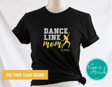 Band Shirt | Dance Shirt | Mascot Shirt | Dance Line Mom | Short-Sleeve Shirt