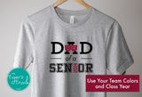 Drama Shirt | Theater Shirt | Dad of a Senior | Class of 2024 | Short-Sleeve Shirt