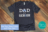 Drama Shirt | Theater Shirt | Dad of a Senior | Class of 2024 | Short-Sleeve Shirt