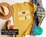 Drama Shirt | Theater Shirt | Mom of a Senior | Class of 2024 | Short-Sleeve Shirt