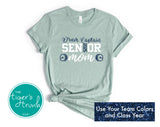 Band Shirt | Senior Shirt | Bass Drum Shirt | Drum Captain Senior Mom | Class of 2025 | Short-Sleeve Shirt