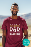 Band Shirt | Drum Major Dad | Mascot Shirt | Dad of a Senior | Class of 2025 | Short-Sleeve Shirt