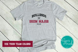 Band Shirt | Drum Major Shirt | Mascot Shirt | Drum Major Dad | Short-Sleeve Shirt