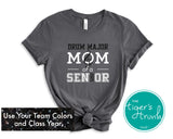 Band Shirt | Drum Major Shirt | Drum Major Mom of a Senior | Class of 2025 | Short-Sleeve Shirt