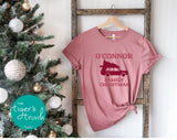 Christmas Shirt | Family Vacation | Monochromatic Short-Sleeve Shirt