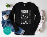 Political Activism Shirt | Human Rights Shirt | Black Monday Shirt | Fight For the Things You Care About | Short-Sleeve Shirt | Long-Sleeve Shirt | Sweatshirt