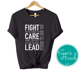 Political Activism Shirt | Human Rights Shirt | Fight For the Things You Care About | Short-Sleeve Shirt