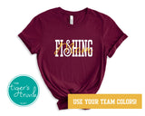 Fishing Team Shirt | Fishing Mom | Short-Sleeve Shirt