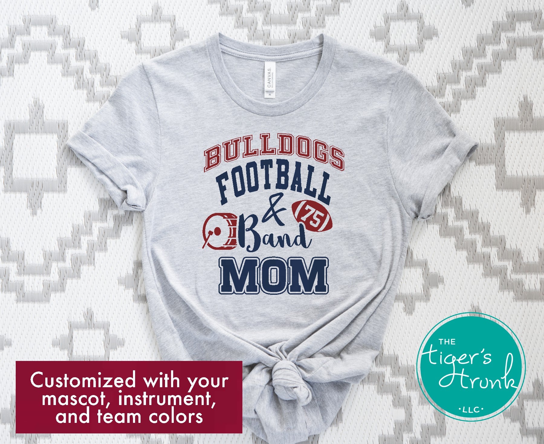 Football Shirt, Band Shirt, Football and Band Mom