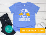 Football Shirt | Cheerleading Shirt | Football and Cheer Bro | Short-Sleeve Shirt