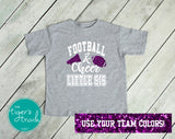 Football Shirt | Cheerleading Shirt | Football and Cheer Sis | Short-Sleeve Shirt