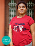 Football Shirt | Cheerleading Shirt | Football and Cheer Mom | Short-Sleeve Shirt