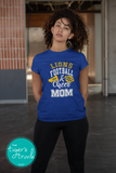 Football and Cheer Mom Shirt